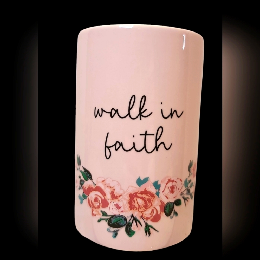 Black House Spring Spiritual Walk in Faith Vase 5' - Picture 2 of 3